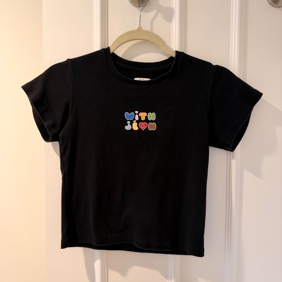 With Jean Baby Tee - Picture 1 of 3